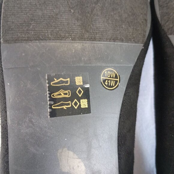 CL by Laundry Comfort Cushion Spot News Black Shoes Size 10W Great Condition - Picture 4 of 10